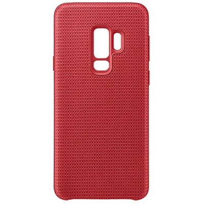 Samsung EF-GG965FR Műanyag hátlapvédő telefontok (Hyperknit textilbevonat) Piros [Samsung Galaxy S9+ Plus (SM-G965)]