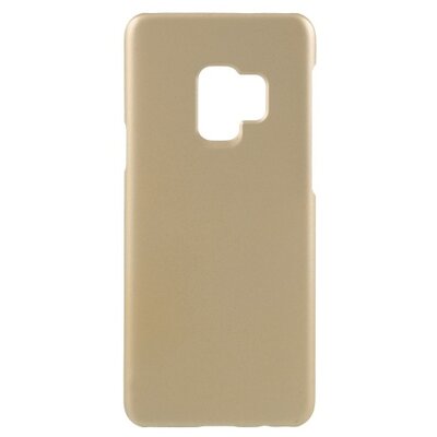 Műanyag hátlapvédő telefontok (gumírozott) Arany [Samsung Galaxy S9 (SM-G960)]
