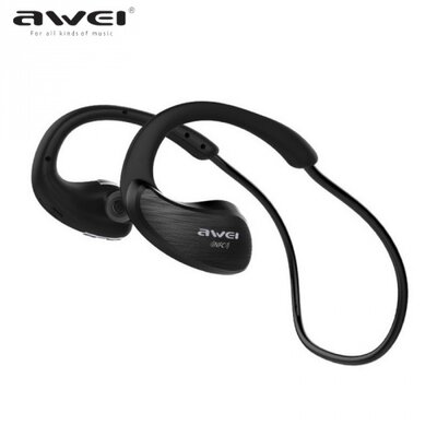 Awei A885BL_B AWEI BLUETOOTH headset SZTEREO (nyakba akasztható, mikrofon, zajszűrő, 3 pár fülgumi, SPORT) FEKETE [Acer Iconia One 7" (B1-780), Acer Iconia Tab A211, Acer Iconia W510]
