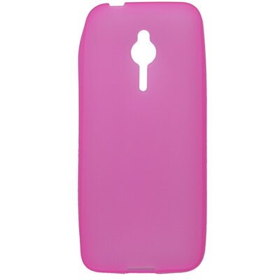 Szilikon hátlapvédő telefontok - Nokia 230, rózsaszín, matt