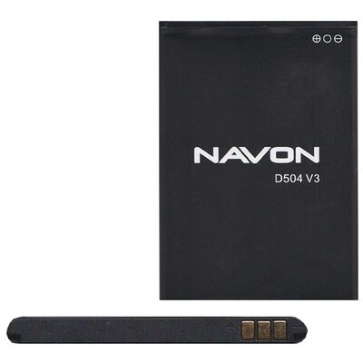 Navon gyári akkumulátor 2500 mAh Li-ion (kizárólag a- Navon D504 V3 verzióhoz kompatibilis) - Navon Mizu D504