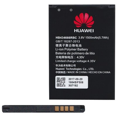 Huawei HB434666RBC / HB434666RAW gyári akkumulátor 1500 mAh Li-Polymer Huawei Router E5573