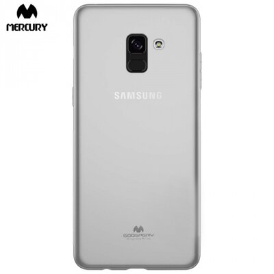 MERCURY Goospery hátlapvédő telefontok gumi / szilikon Átlátszó [Samsung Galaxy A8+ Plus (2018) SM-A730F]