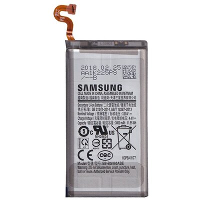 Samsung EB-BG960ABE / GH82-15963A gyári akkumulátor 3000 mAh Li-ion - Samsung Galaxy S9 (SM-G960)