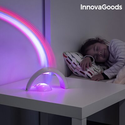 InnovaGoods Gyermek LED Szivárvány Projektor