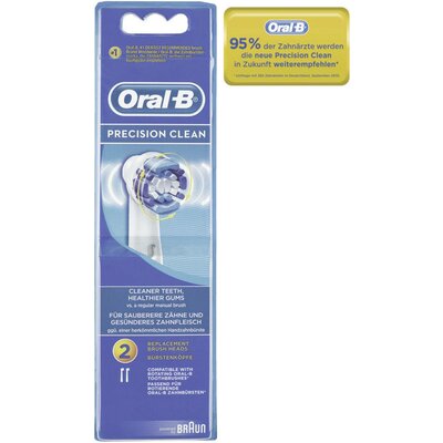 Tartalék fogkefe, Oral-B EB20-2 Precision Clean 2 db-os csomag