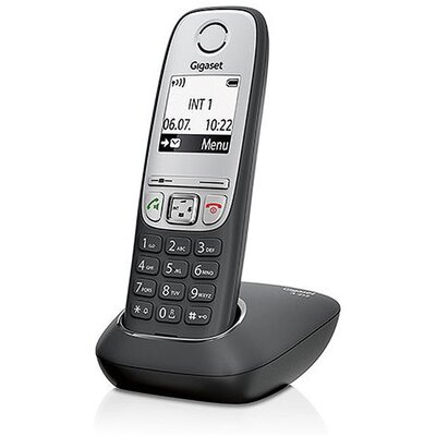 GIGASET A415 vezetékes telefon készülék, DECT/hordozható, fekete