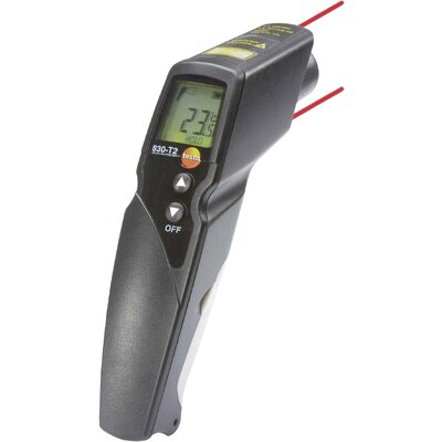 Infra hőmérő testo 830-T2 Optika 12:1 -30 - +400 °C Kalibrált: ISO