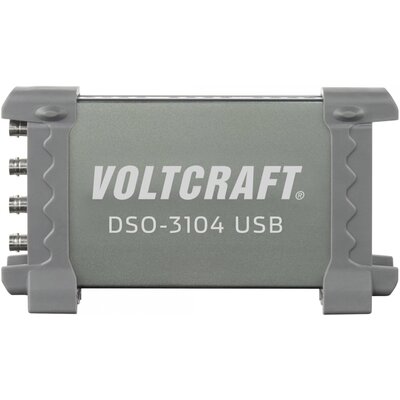 USB-s oszcilloszkóp VOLTCRAFT DSO-3104 100 MHz 4 csatornás 250 null 16 null 8 Bit Digitális memória (DSO), Spektrum analizátor
