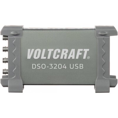USB-s oszcilloszkóp VOLTCRAFT DSO-3204 200 MHz 4 csatornás 250 null 16 null 8 Bit Digitális memória (DSO), Spektrum analizátor