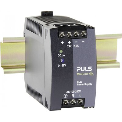 PULS MiniLine ML60.122 Kalapsínes tápegység 12 V/DC 4.5 A 54 W 1 x