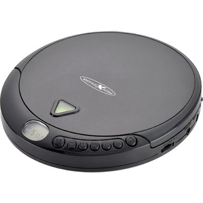 Discman, hordozható CD, MP3 lejátszó, CD, CD-R, CD-RW, MP3, fekete színű Reflexion PCD500MP