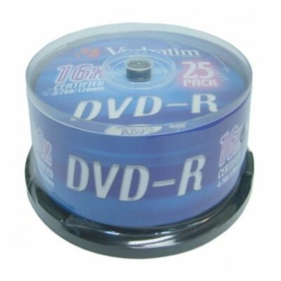 DVD-R Verbatim 43522 16x 25 darab
