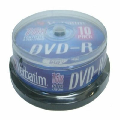DVD-R Verbatim 43523 16x 10 darab