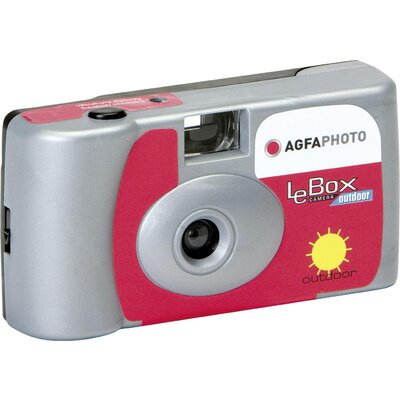 Egyszer használatos, eldobható fényképezőgép AgfaPhoto LeBox 400 27 Outdoor