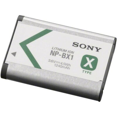 NP-BX1 Sony kamera akku 3,6V 1240 mAh