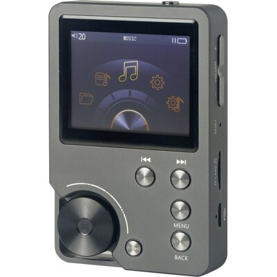 MP3 lejátszó, antracit, Renkforce RF-MP3-2000