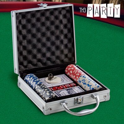Th3 Party Luxe Póker Készlet Táskával (100 zseton)