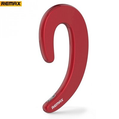 Remax T20_R REMAX BLUETOOTH headset (v4.1, mikrofon, multipoint, fülkampó), piros