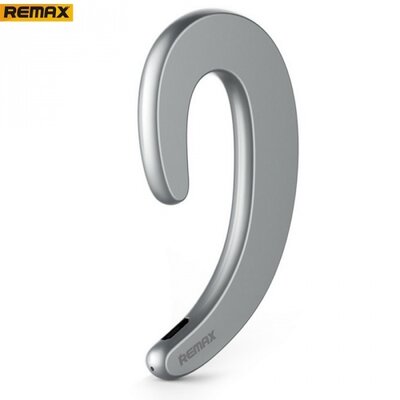 Remax T20_S REMAX BLUETOOTH headset (v4.1, mikrofon, multipoint, fülkampó), ezüst
