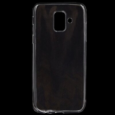 Hátlapvédő telefontok gumi / szilikon (ultravékony) Átlátszó [Samsung Galaxy A6 (2018) SM-A600F]