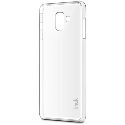 IMAK CRYSTAL CASE II műanyag hátlapvédő telefontok (ultravékony, kamera védelem) Átlátszó [Samsung Galaxy A6 (2018) SM-A600F]