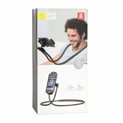 BASEUS nyakra helyezhető telefontartó 4-10" méret közötti készülékekhez, fekete