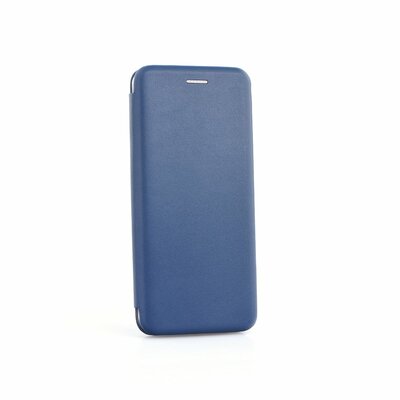Forcell Elegance flipes, oldalra nyíló bőr hatású telefontok szilikon belső kerettel - Samsung Galaxy J3 2017, Kék