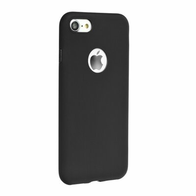 Forcell Soft szilikon minőségi hátlapvédő telefontok - iPhone 6/6S, Fekete