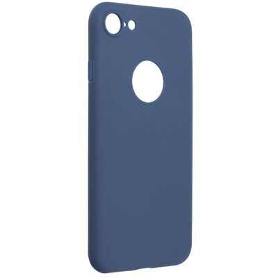Forcell Soft szilikon hátlapvédő telefontok - iPhone 8, SötétKék