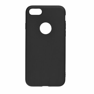 Forcell Soft szilikon minőségi hátlapvédő telefontok - iPhone 7, Fekete