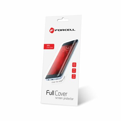 Forcell Full Cover kijelzővédő fólia, víztiszta, ívelt kijelző esetén teljes védelem - Samsung Galaxy S9+ Plus