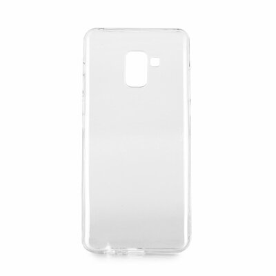 Hátlapvédő telefontok szilikon, gumi hátlap ultra vékony 0,3mm - Samsung Galaxy A8+ Plus 2018, víztiszta átlátszó