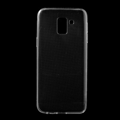 Hátlapvédő telefontok gumi / szilikon (ultravékony) Átlátszó [Samsung Galaxy J6 (2018) J600F]
