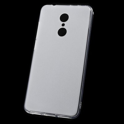 Hátlapvédő telefontok gumi / szilikon (matt, fényes keret) Fehér [Xiaomi Redmi 5]