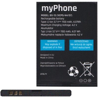Myphone BS-13 gyári akkumulátor 1100 mAh Li-ion - Myphone Classic