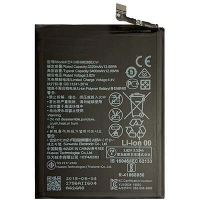 Huawei HB396285ECW gyári akkumulátor 3400 mAh LI-Polymer [Huawei Honor 10, Huawei P20]