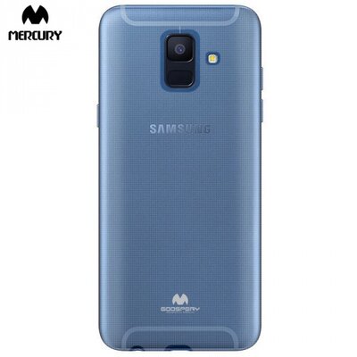MERCURY Goospery hátlapvédő telefontok gumi / szilikon Átlátszó [Samsung Galaxy A6 (2018) SM-A600F]