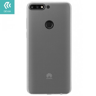 Devia CO514 BH DEVIA Naked hátlapvédő telefontok gumi / szilikon Átlátszó [Huawei P Smart (Enjoy 7S)]