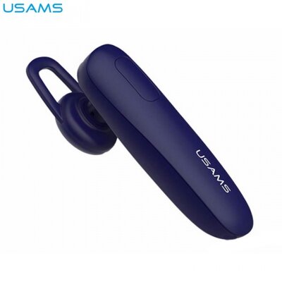 Usams BHULK03 USAMS LK SERIES BLUETOOTH headset (v4.1, multipoint, távkioldó exponáló gomb), sötétkék