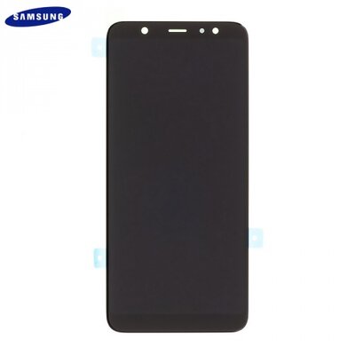 Samsung GH97-21878A Gyári LCD kijelző (érintő panellel) FEKETE [Samsung Galaxy A6+ (2018) SM-A605F]