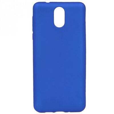 Hátlapvédő telefontok gumi / szilikon (matt) Kék [Nokia 3.1]