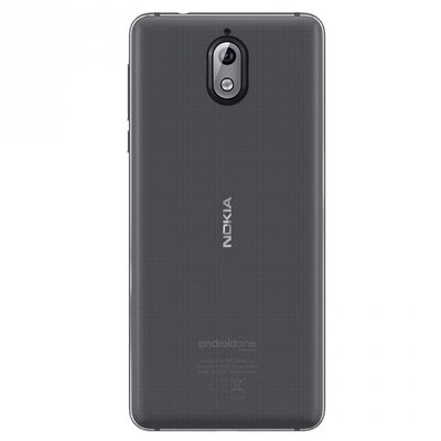ROAR ALL DAY hátlapvédő telefontok gumi / szilikon (matt) Átlátszó [Nokia 3.1]