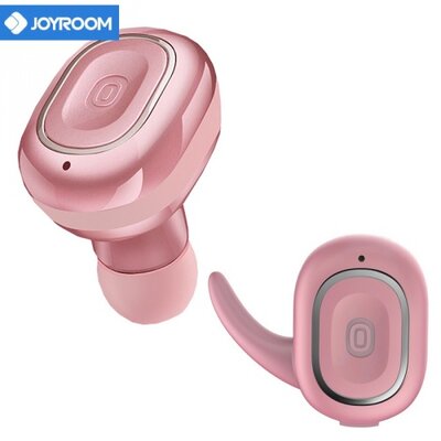Joyroom JR-S2_RG JOYROOM S2 bluetooth headset (v4.1, extra mini, multipoint), Rosegold