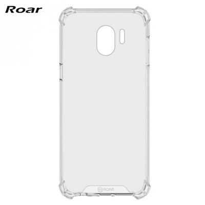 ROAR ARMOR műanyag hátlapvédő telefontok (szilikon keret, közepesen ütésálló, légpárnás sarok) Átlátszó [Samsung Galaxy J4 (2018) J400F]