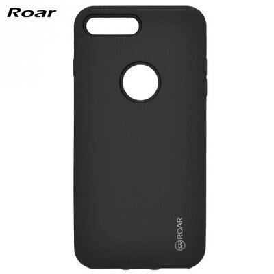 Roar Rico Armor hátlapvédő telefontok gumi / szilikon (közepesen ütésálló, műanyag hátlap, matt) fekete [Apple iPhone 7+ Plus 5.5, Apple iPhone 8+ Plus 5.5]