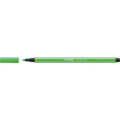 Rostirón, 1 mm, STABILO "Pen 68", neon zöld