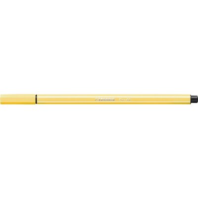 Rostirón, 1 mm, STABILO "Pen 68", sárga
