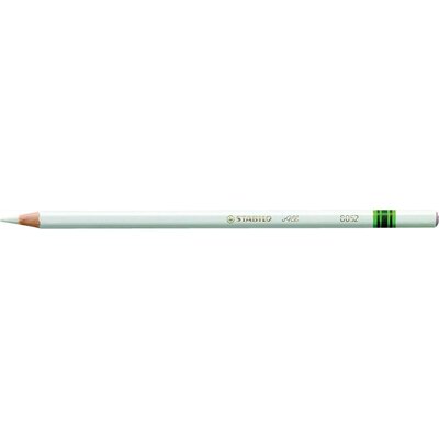 Színes ceruza, hatszögletű, mindenre író, STABILO "All", fehér