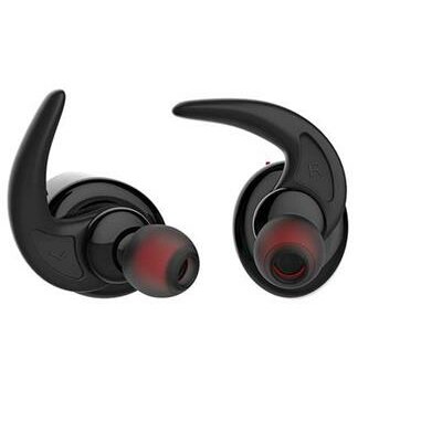 Fülhallgató, mikrofon, vezeték nélküli, Bluetooth, AWEI, "AT1-02", fekete